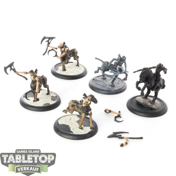 Cryx - 5x Soulhunters - teilweise bemalt