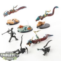 Idoneth Deepkin - 3 Akhelian Morrsarr Guard - teilweise...