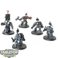 Grey Knights - 5x Grey Knights Terminator Squad -...