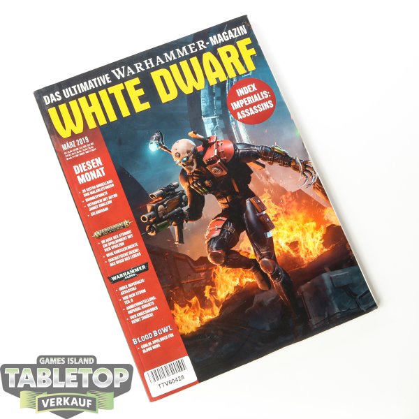 White Dwarf & Magazine - Ausgabe März 2019 - deutsch