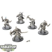 Stormcast Eternals - 5 x Vanguard-Hunters - teilweise bemalt