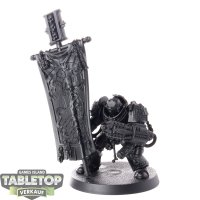 Grey Knights - Terminator mit Banner - grundiert