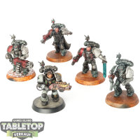 Deathwatch - 5 Veterans - bemalt