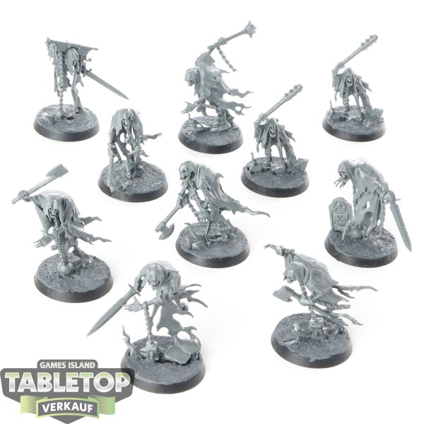 Nighthaunt - 10x Chainrasp Hordes - unbemalt