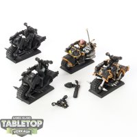 Chaos Space Marines - 4x Chaos Biker - teilweise bemalt