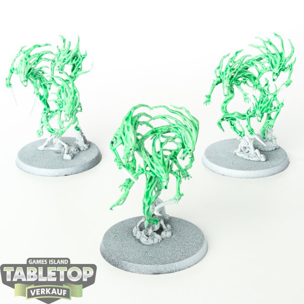 Nighthaunt - 3 x Spirit Hosts - bemalt