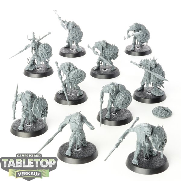 Orruk Warclans - 10 x Gutrippaz - unbemalt