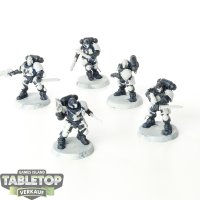 Space Wolves - 5 x Primaris Reivers - teilweise bemalt