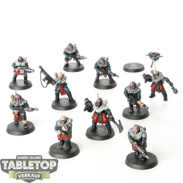 Genestealer Cults - 10 x Neophyte Hybrids - teilweise gebaut