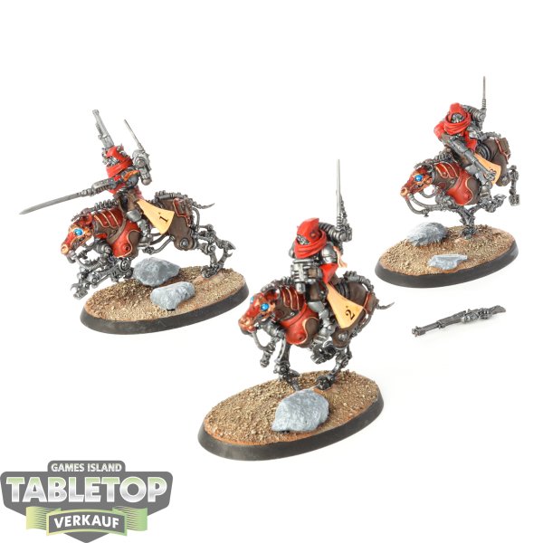 Adeptus Mechanicus - 3 x Serberys Raiders - bemalt