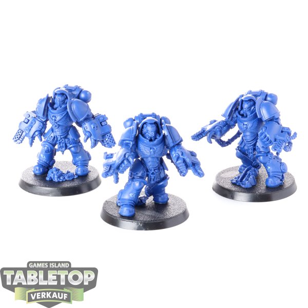 Space Marines - 3x Primaris Aggressors - unbemalt