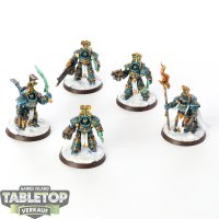 Thousand Sons - 5x Scarab Occult Terminators - bemalt