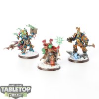 Chaos Space Marines - 3x Dark Apostle - bemalt