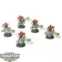 Necrons - 5x Immortals - bemalt