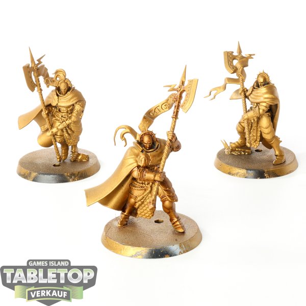 Stormcast Eternals - 3x Praetors - grundiert