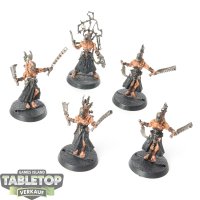 Drukhari - 5x Wracks - bemalt