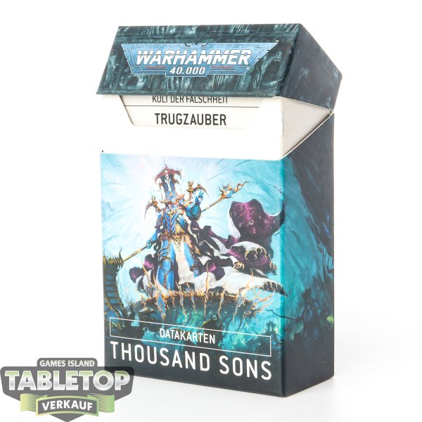 Thousand Sons - Data Cards 9th Edition - deutsch