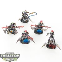 Drukhari - 5x Hellions - bemalt