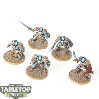 Grey Knights - 5x Grey Knights Terminator Squad klassisch...