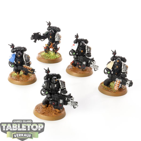 Deathwatch - 5x Veterans - bemalt