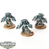 Space Marines - 3x Primaris Aggressors - bemalt