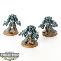 Space Marines - 3x Primaris Aggressors - bemalt