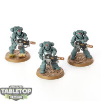 Space Marines - 3x Primaris Eradicators - bemalt
