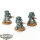 Space Marines - 3x Primaris Eradicators - bemalt