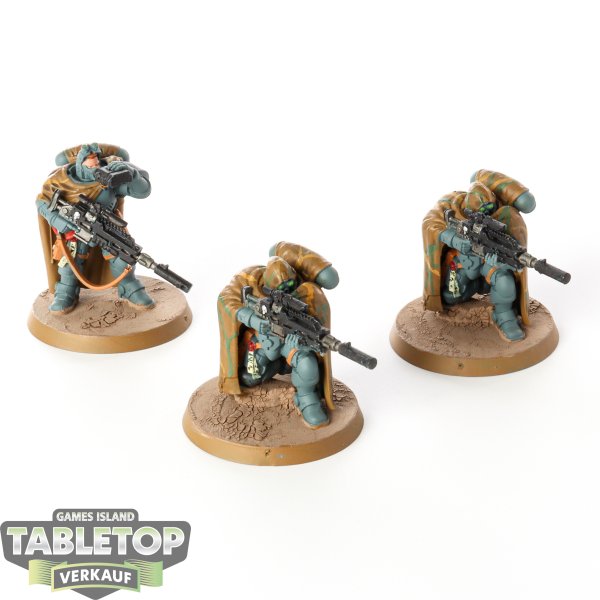 Space Marines - 3x Eliminators - bemalt