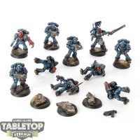 Imperial Fists - 10x Tactical Squad - bemalt