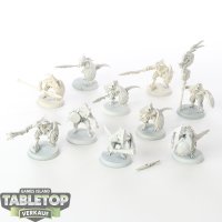 Seraphon - 10x Saurus Warriors - grundiert