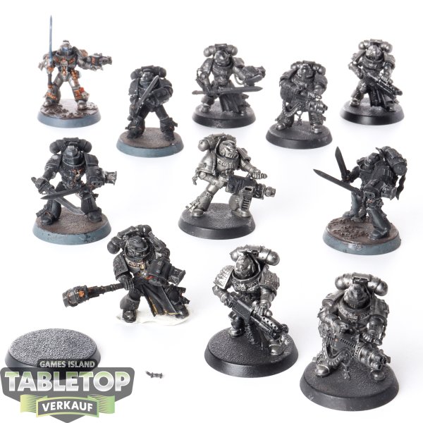 Grey Knights - 11x Purgation Squad - teilweise bemalt