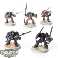 Grey Knights - 5x Grey Knights Terminator Squad -...