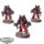 Blood Angels - 3x Primaris Aggressors - teilweise bemalt