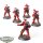 Blood Angels - 5x Primaris Incursors - teilweise bemalt