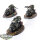 Space Marines - 3x Outriders - teilweise bemalt