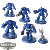 Space Marines - 5x Terminator Squad - teilweise bemalt