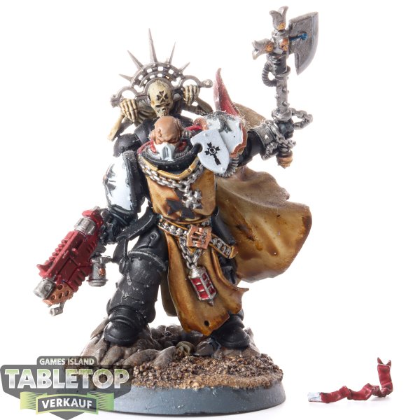 Space Marines - Black Templars Marshal - bemalt