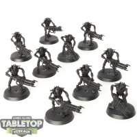 Necrons - 10 Necron Warriors - grundiert