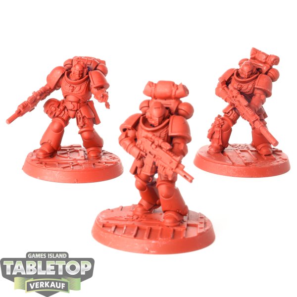 Space Marines - 3x Eliminators - grundiert