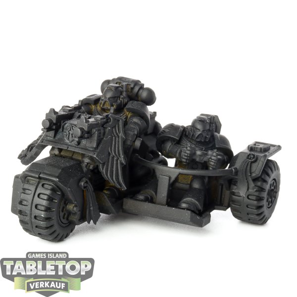 Space Marines - Attack Bike - grundiert