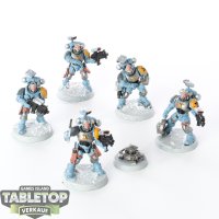 Space Wolves - 5 x Primaris Incursors - teilweise bemalt