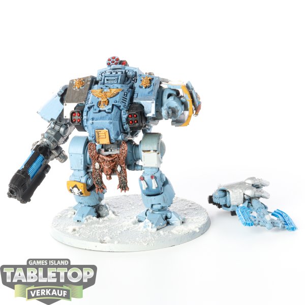 Space Wolves - Primaris Redemptor Dreadnought - teilweise bemalt