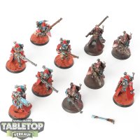 Adeptus Mechanicus - 10 x Skitarii Rangers - bemalt