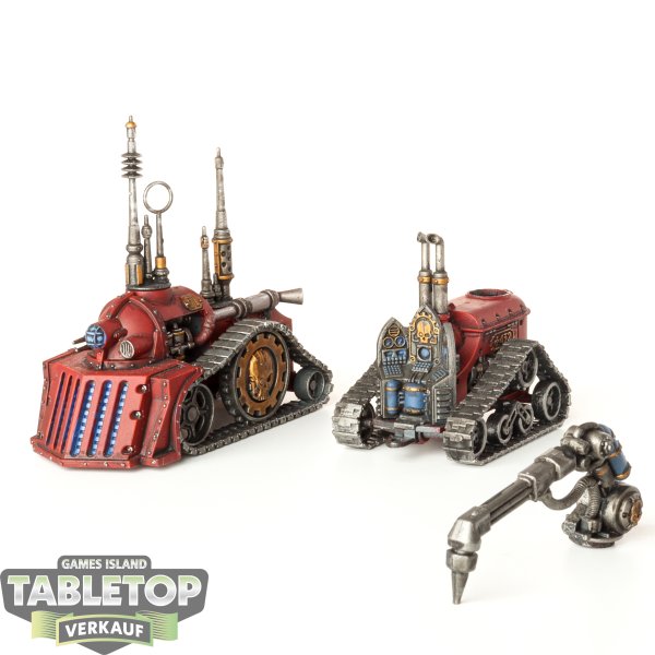 Gelände - Sector Mechanicus Galvanic Servohaulers - bemalt