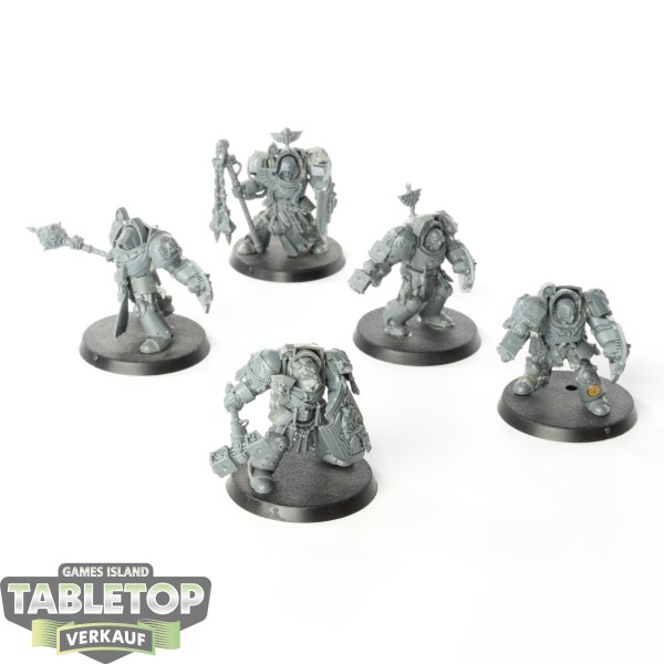 Dark Angels - 5x Deathwing Knights Klassisch - unbemalt