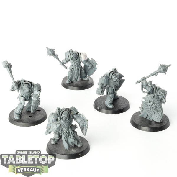 Dark Angels - 5x Deathwing Knights Klassisch - unbemalt