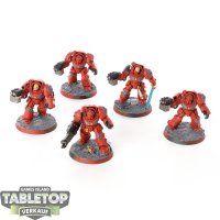 Blood Angels - 5 x Terminator Squad - bemalt