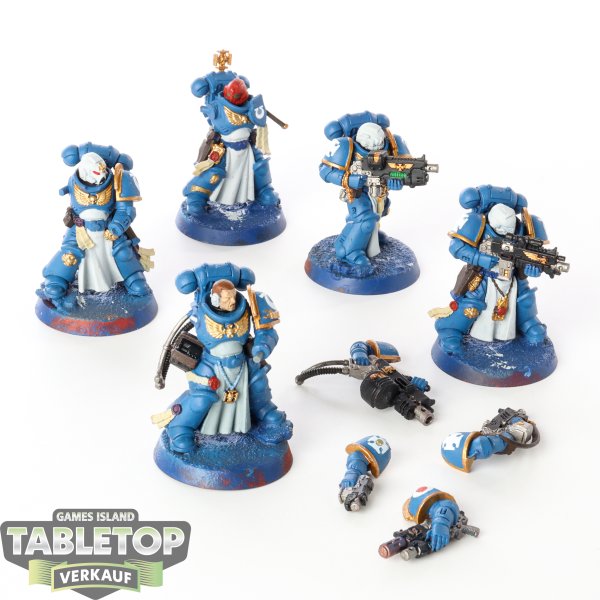 Ultramarines - 5 x Sternguard Veteran Squad - bemalt