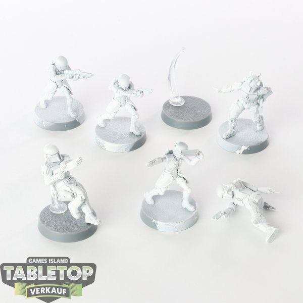 Schattenkollektiv - 6 x Mandalorian Super Commandos - grundiert